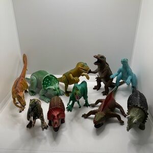 Playskool Definitely AAA Safari LTD Dinosaur Lot Vintage Dinosaur Toys